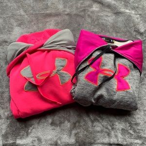 TWO under armour hoodies!!